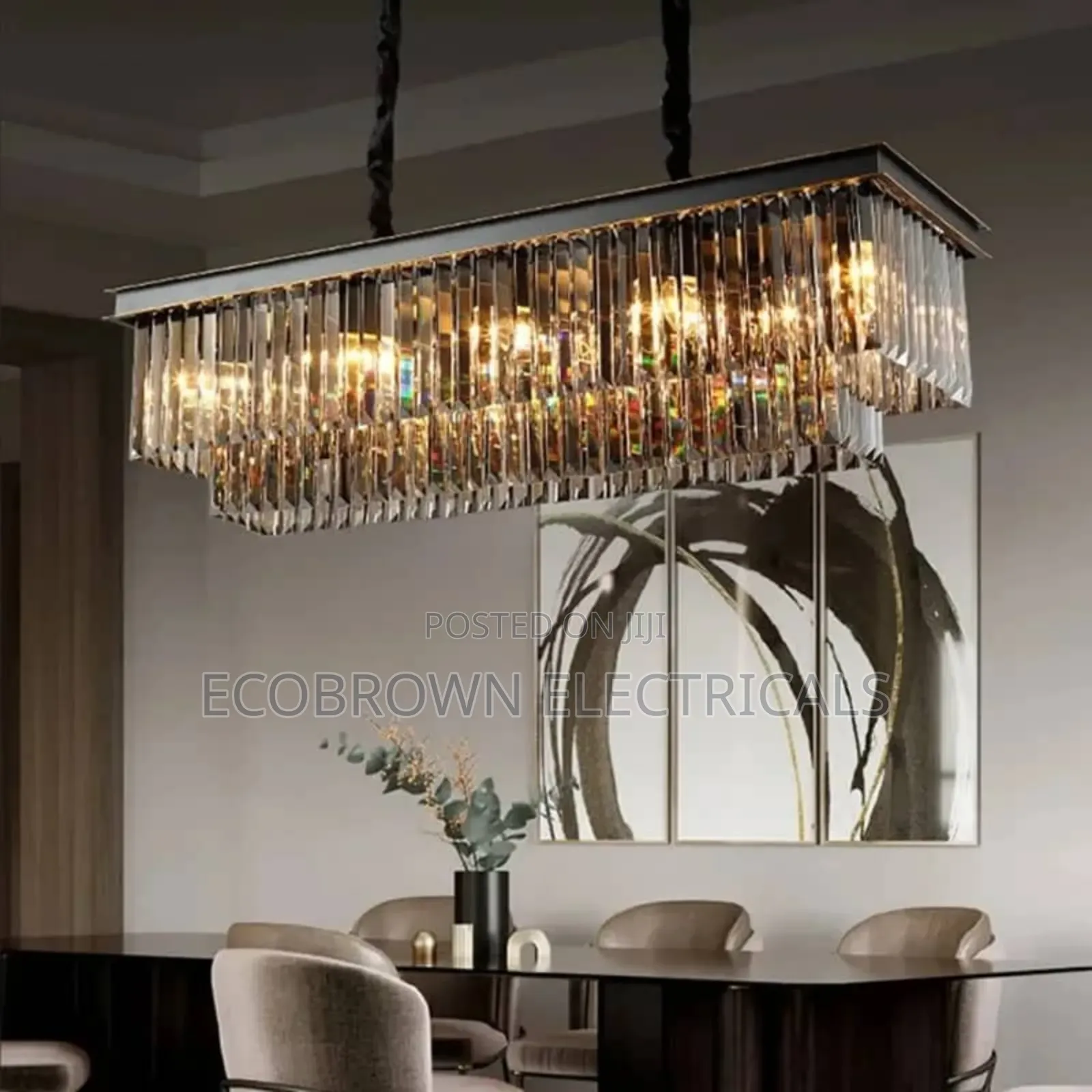 Chandelier Light Fixture for Dining Room Space