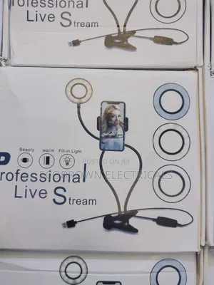 Table Ring Light for Content Creator, It's Adjustable