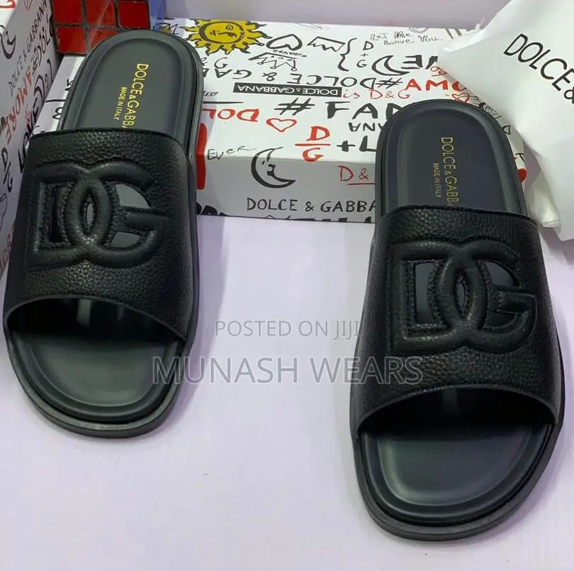 Dior Leather Slipers