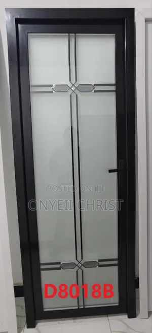 Full Glass Toilet Door