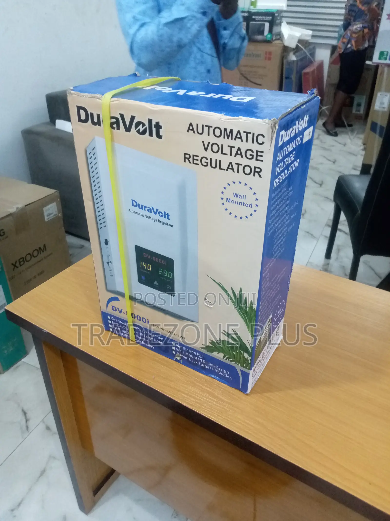 Duravolt Wall-Mounted 5000W Automatic Voltage Regulator