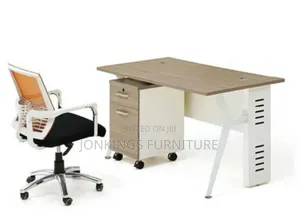 Office Table With Movable Drawer
