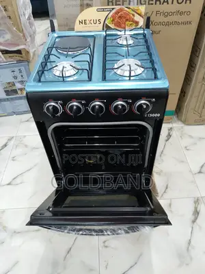 Nexus 3+1 Auto Ignition Gas Cooker (Dishwasher Safe) Nx-5055