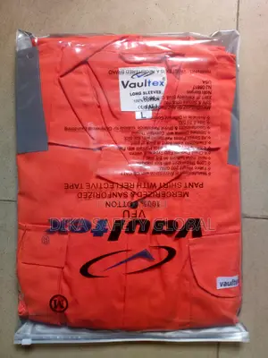 Vaultex Safety Coverall Orange Color Available