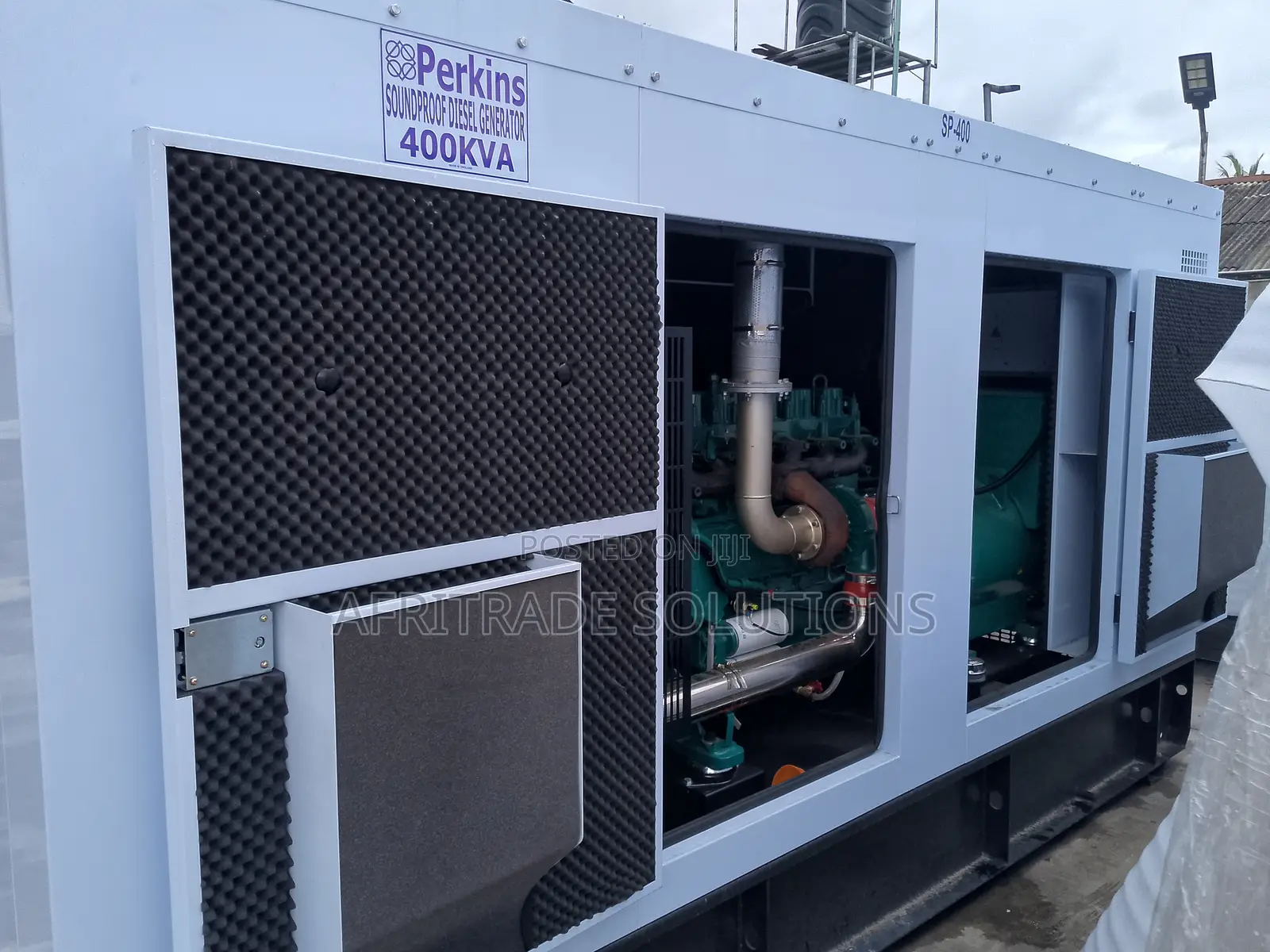 Smart -Choice Perkins 400kva Spoundproof Generator 08909