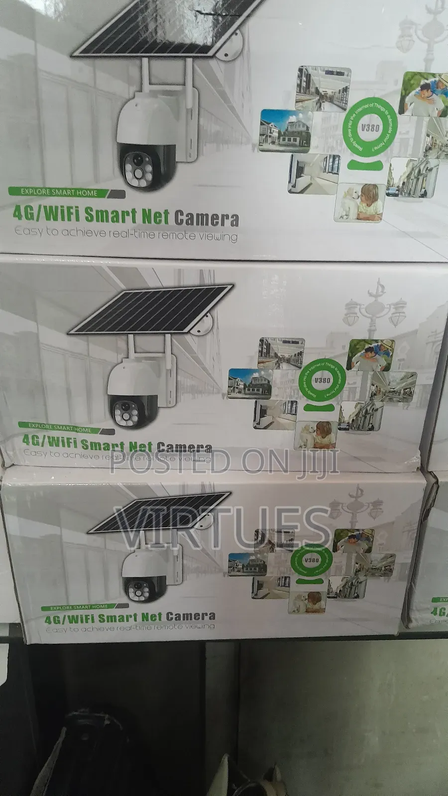4g Sim Wifi PTZ 5mp Solar Camera