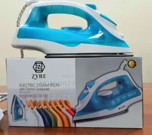 Zyre High Quality Non Stick Teflon Electric Steam Iron