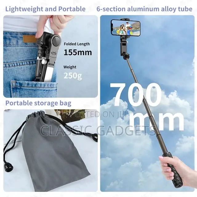 Q18 Desktop Gimbal Stabilizer With Smart Tracking Mode