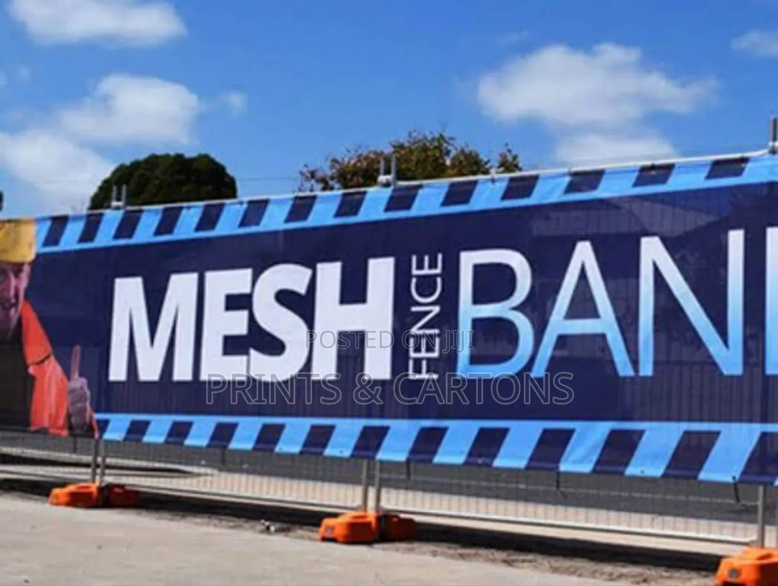 Mesh Banners Branding