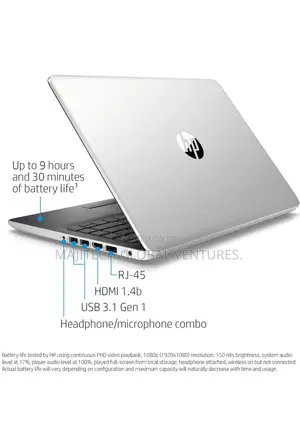 New Laptop HP 14-Dq1025cl 4GB Intel Pentium SSD 128GB