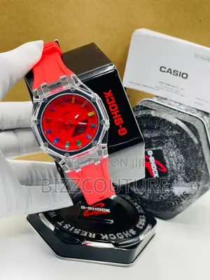 Orginal Casio Orange Rubber Watch Is Available in Store Now