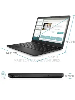 New Laptop HP 15 4GB Intel Celeron SSD 256GB