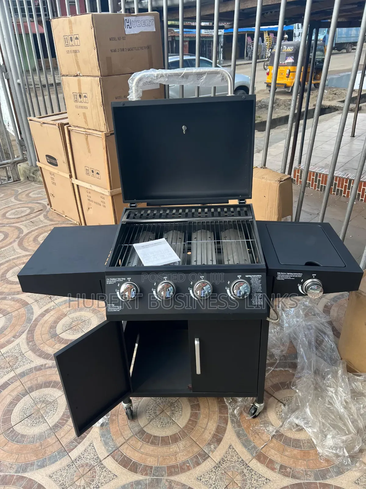 Barbeque Machine 4burner Gas