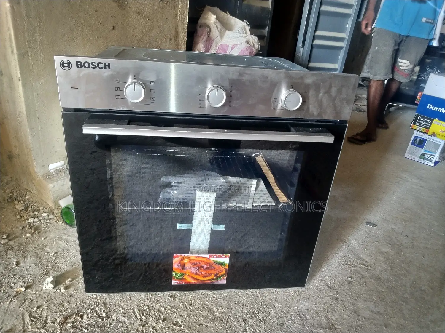 Bosch Inbuilt Oven Electric Use Only.