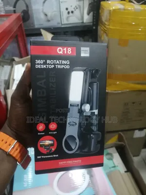 Q18 360 Rotating Desktop Tripod