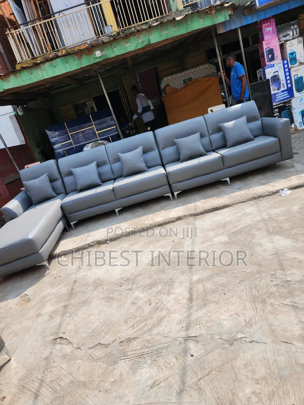 High Quality 14by6ft L-Shaped Couch.