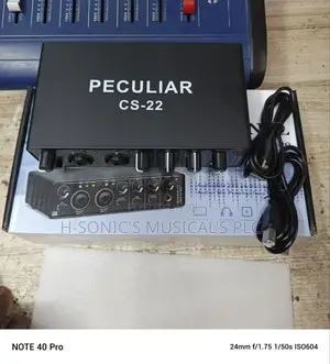 Peculiar Cs-22 Studio Soundcard