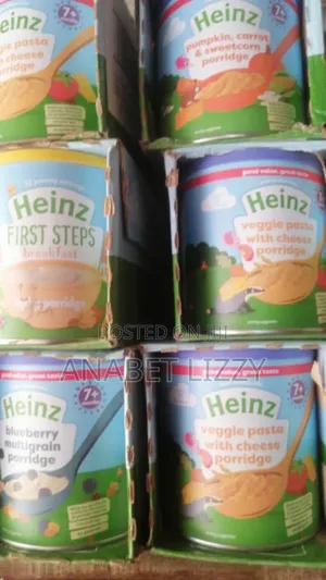 Heinz Cereal Different Flavor Per Tin