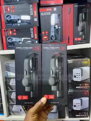 L08 Anti-Shake Tripod Gimbal Stabilizer Selfie Stick