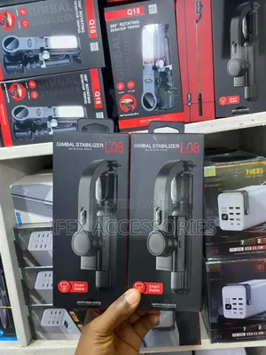 L08 Anti-Shake Tripod Gimbal Stabilizer Selfie Stick