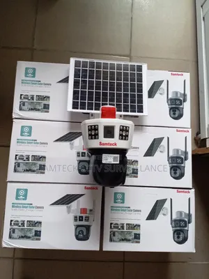 4g Solar Triples Lens Camera