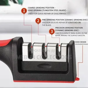 Three-Mouth Knife Sharpener