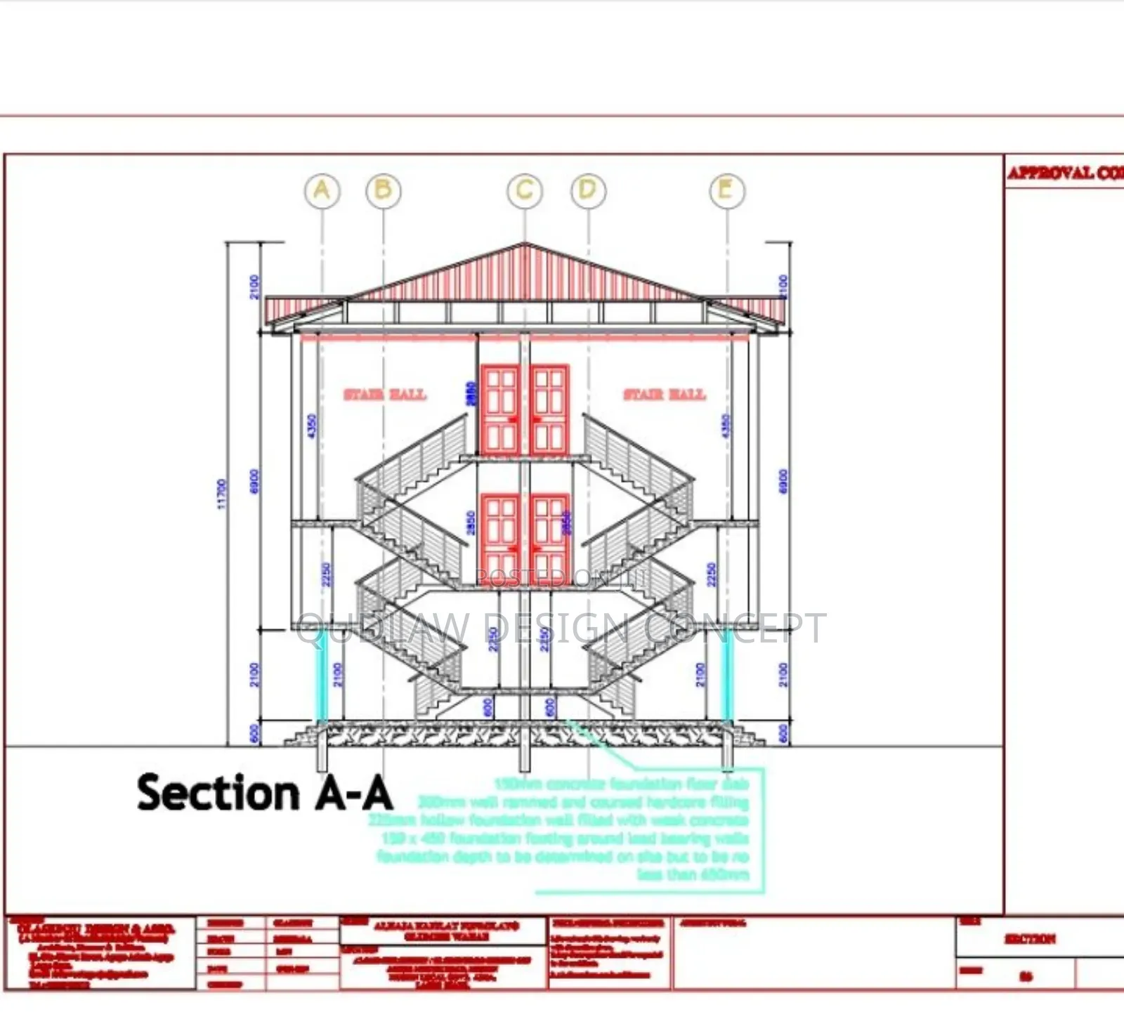 Architectural Drawing 2d Full Set