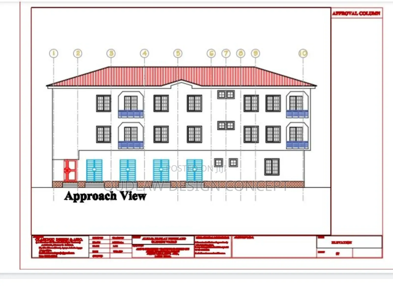 Architectural Drawing 2d Full Set