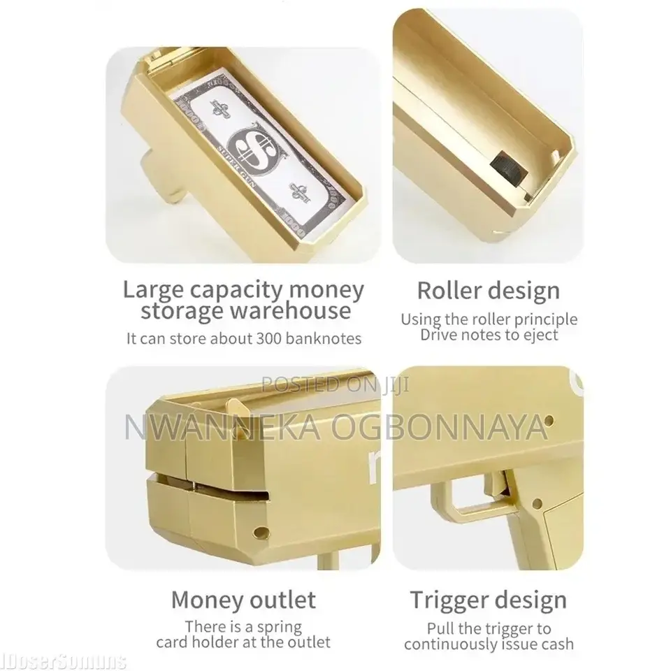 Banknote Gun Game Toys