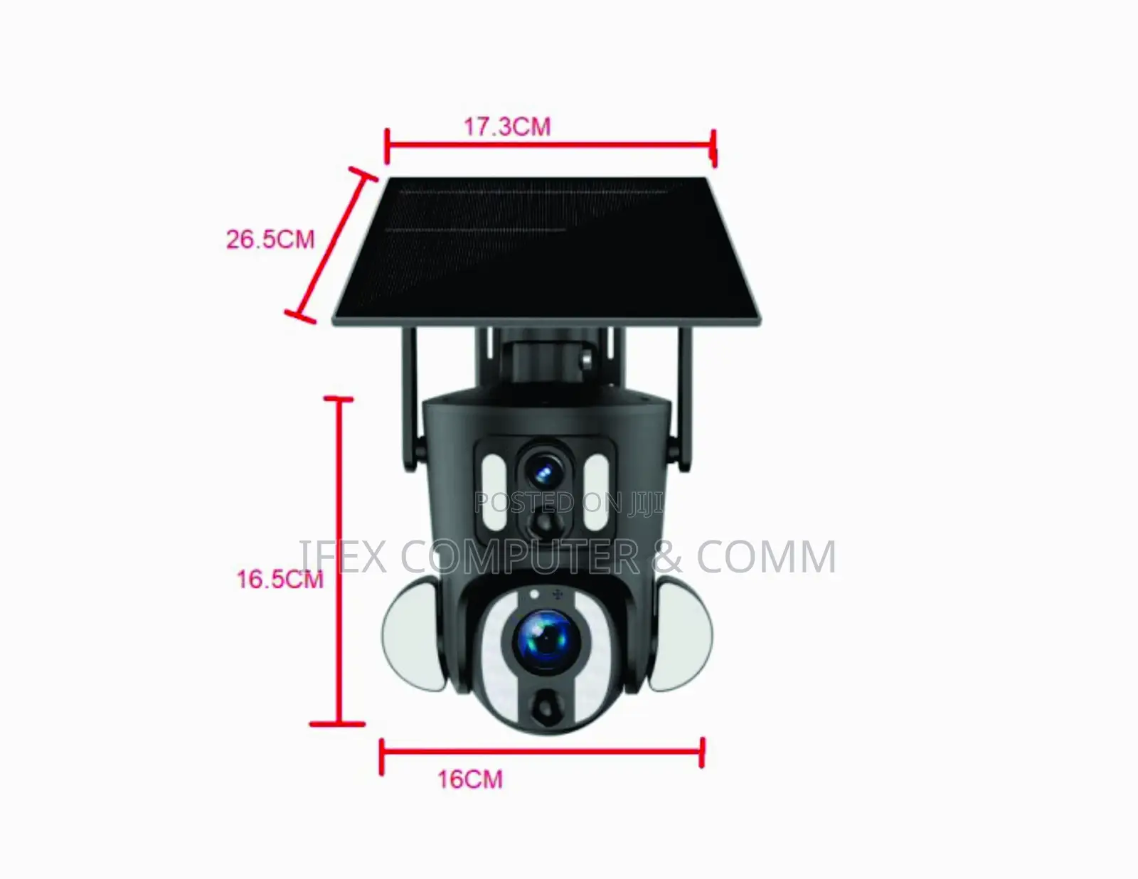 4G Dual Lens Solar Camera