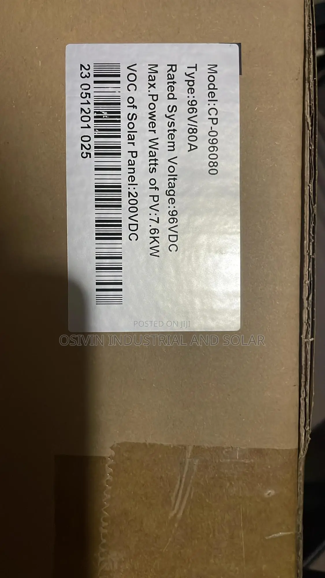 Diamond 96v/80a MPPT Charge Controller