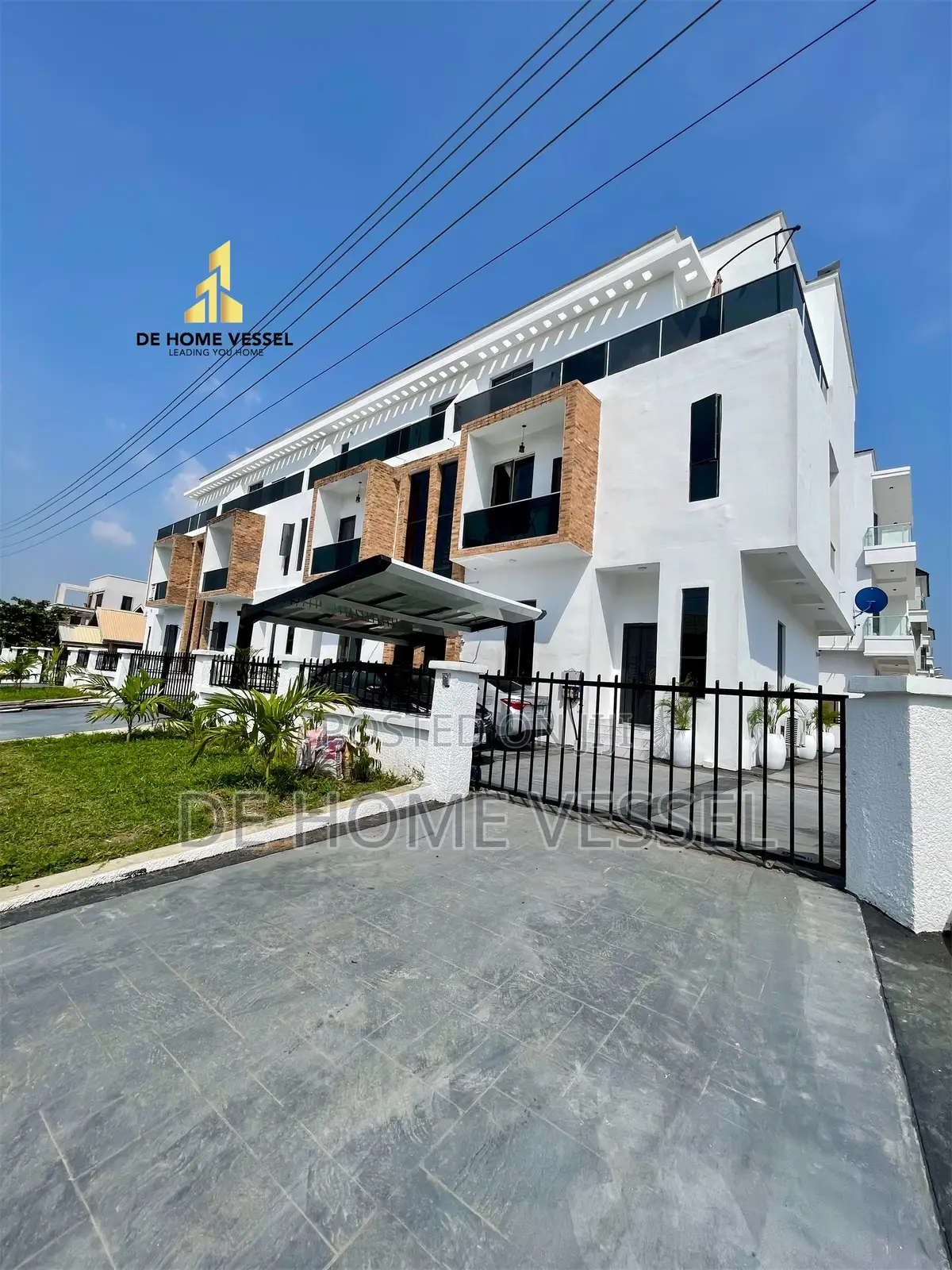 4 Bed Terrace Duplex With Private Compound And Bq