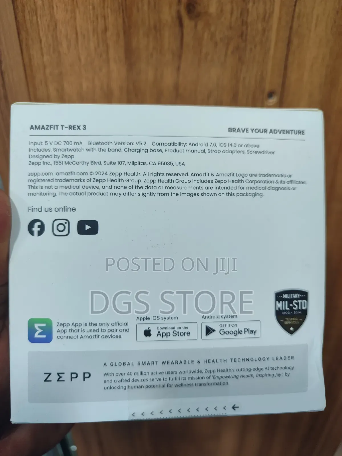 Amazfit T Rex 3 Smart Watch 