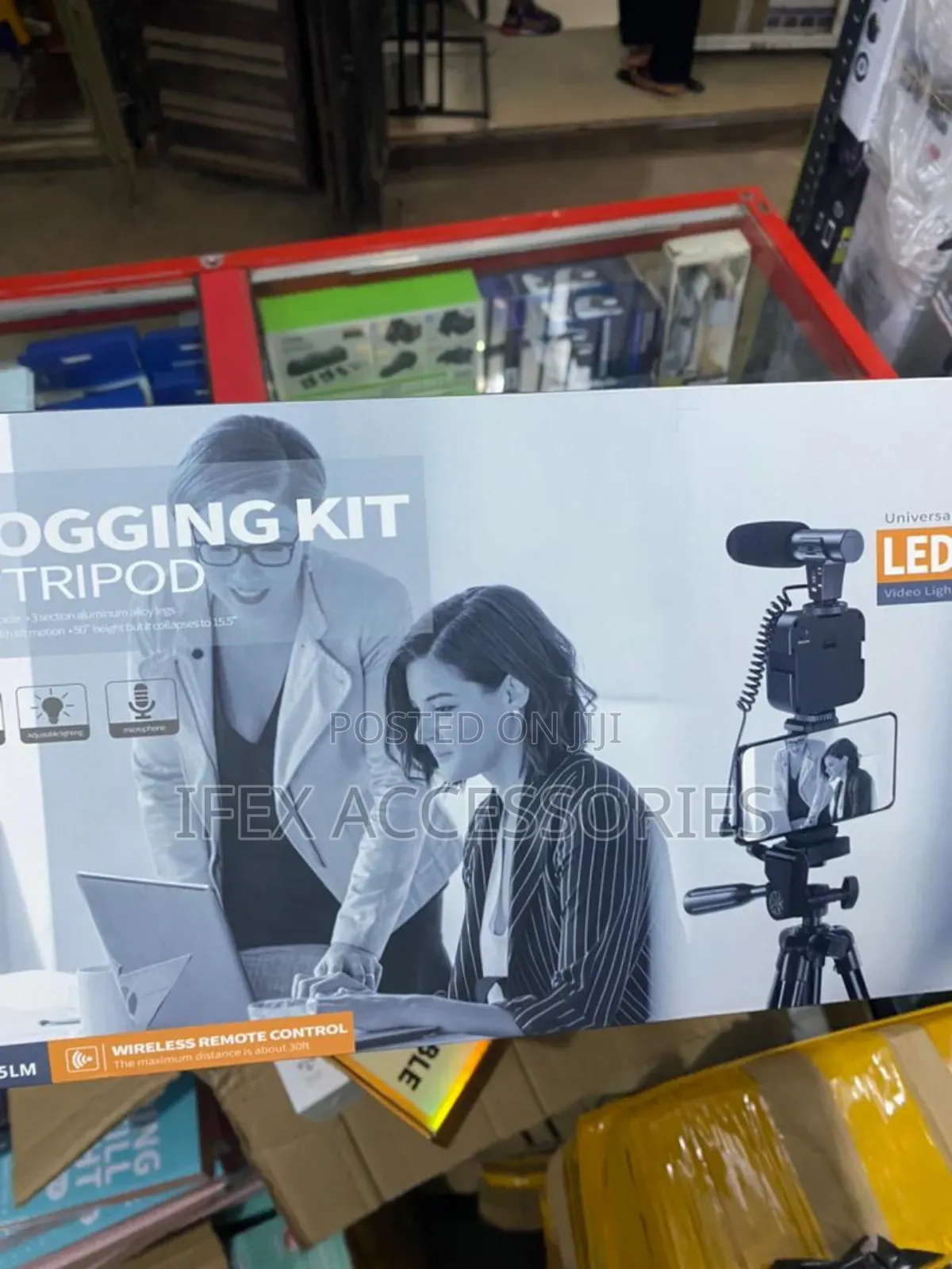 Kit-05lm Vlogging Kit Video Recording Equipment With Tripod