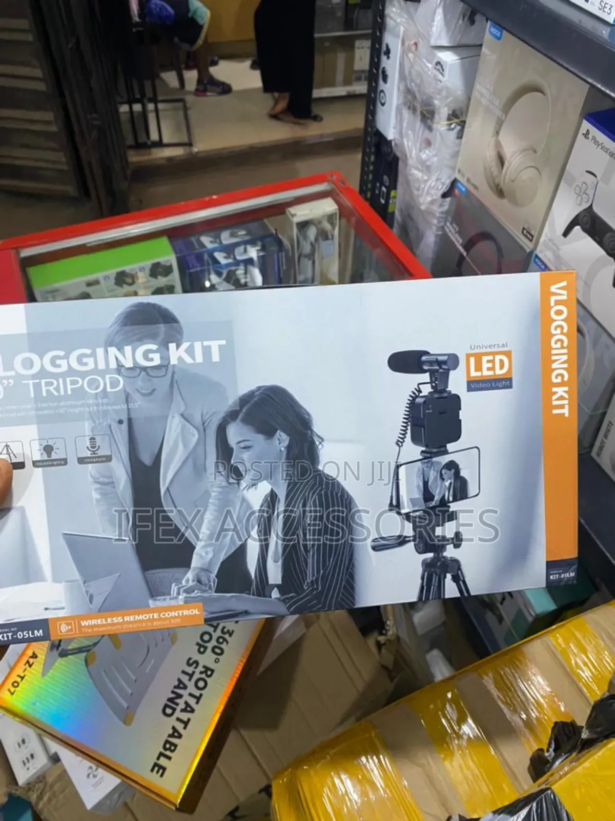 Kit-05lm Vlogging Kit Video Recording Equipment With Tripod