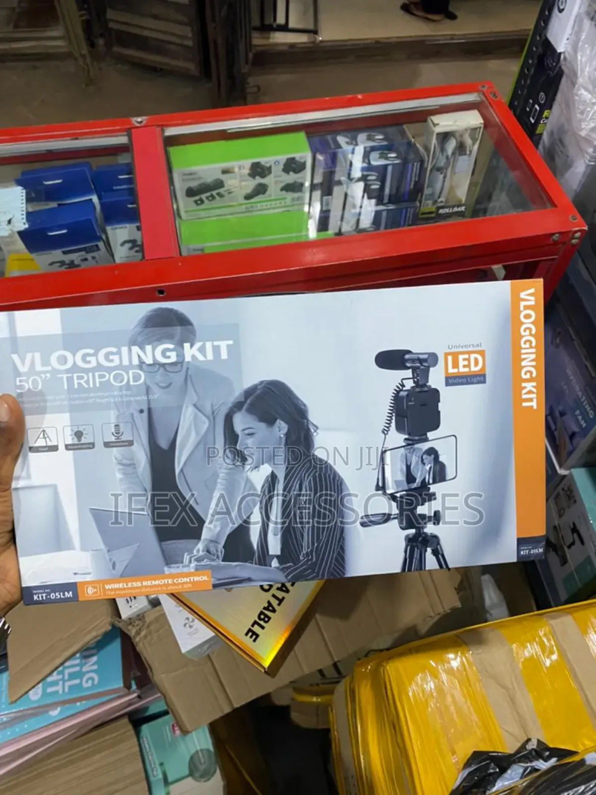 Kit-05lm Vlogging Kit Video Recording Equipment With Tripod