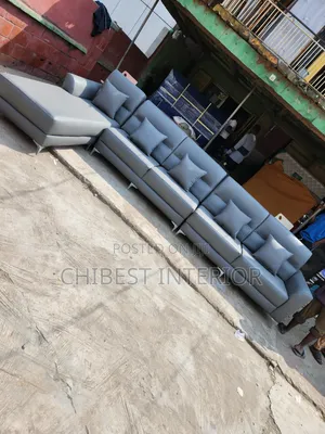 14ftby6ft L-Shaped Leather Couch