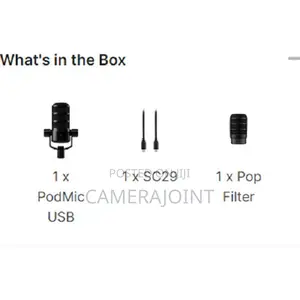 RODE Podmic USB and XLR Dynamic Broadcast Microphone