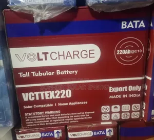 Bata Tubular Solar Battery 220ah12v With 2yrs Warranty.