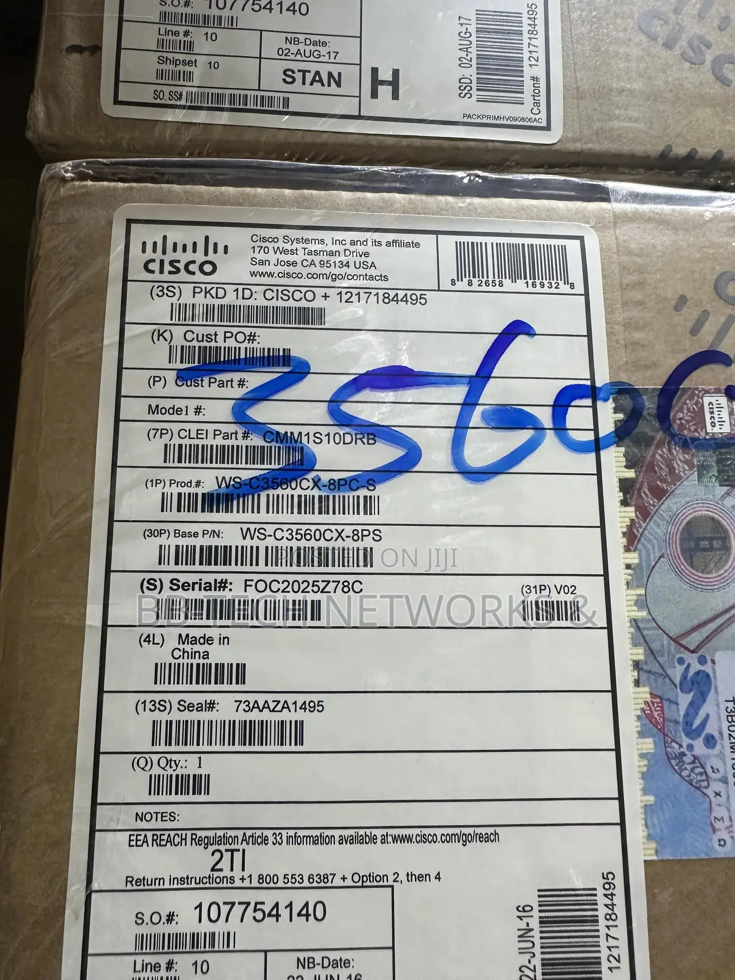 Cisco Catalyst 3560-Cx 8 - Port Compact Switch