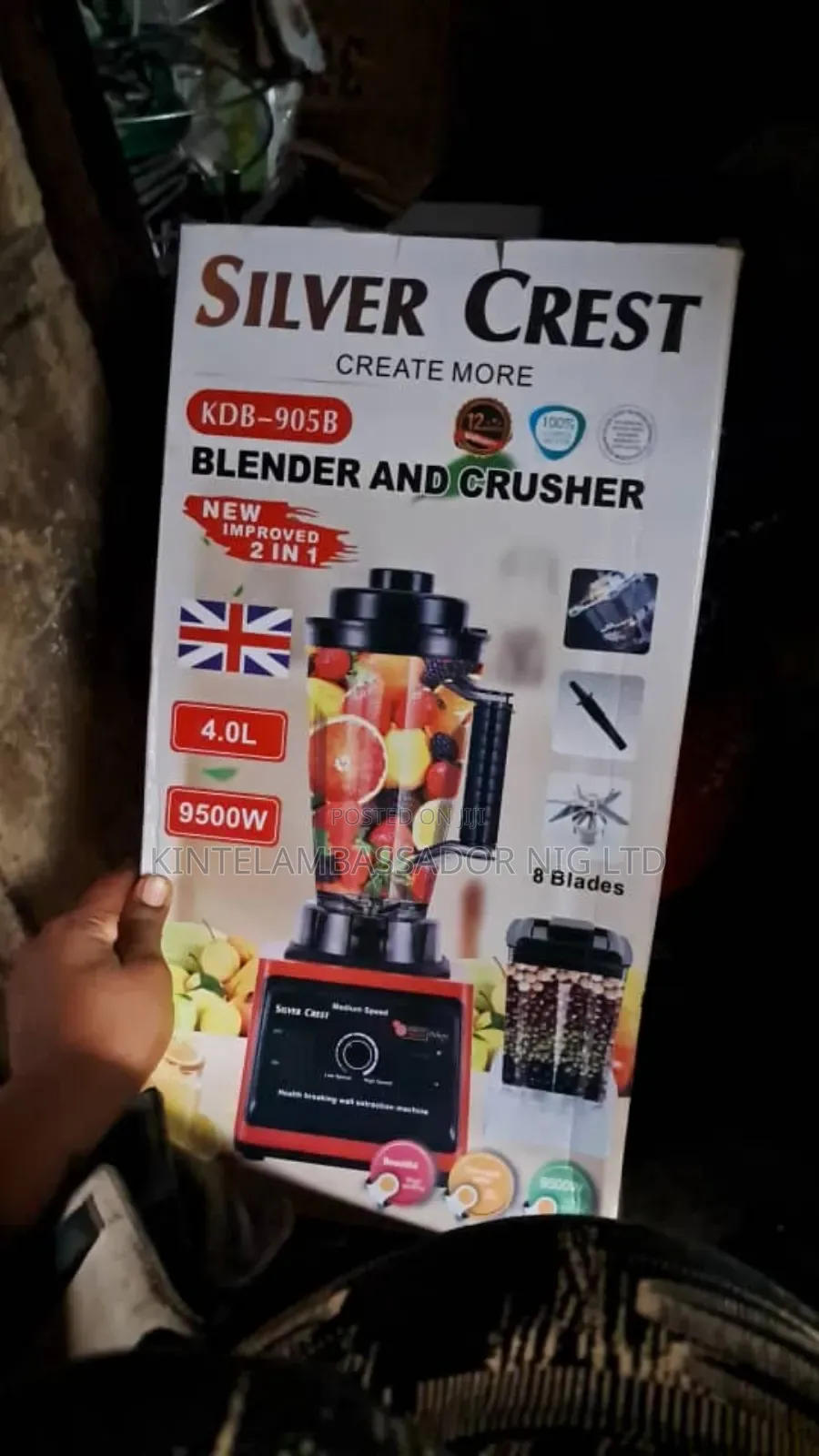 9000watt Silvercrest Blender