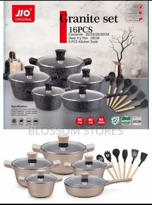 16pc Jio Granite Cookware Set