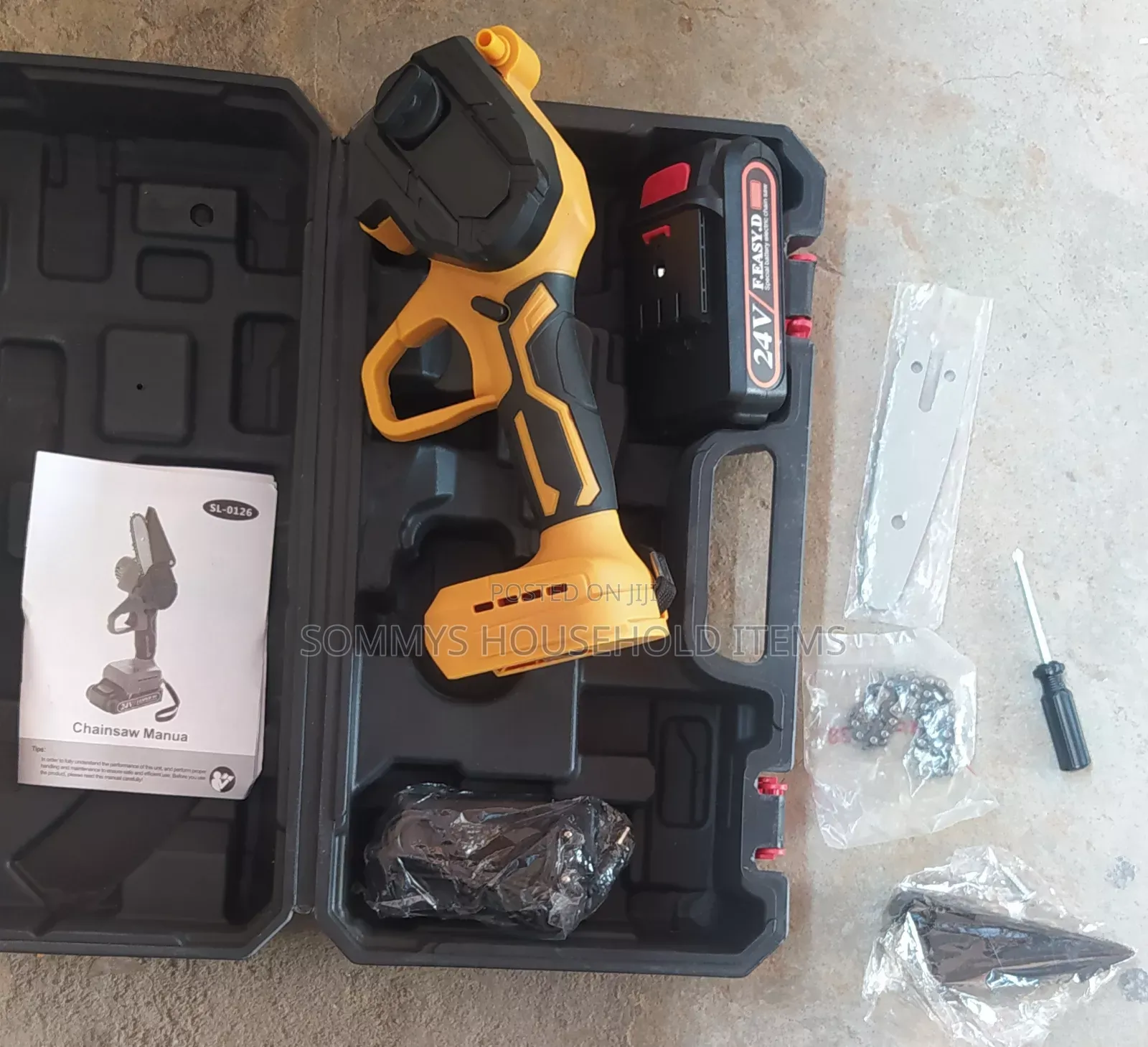 Rechargeable Chainsaw Machine
