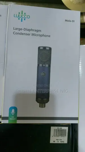  This Luucco Padcast Studio Condenser Microphone !