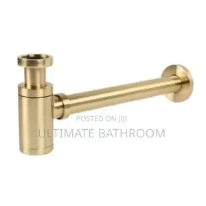 Brush Gold Round Bottle Trap
