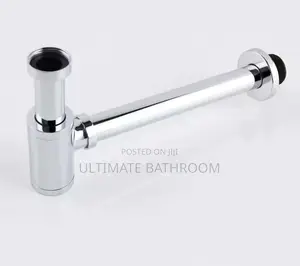 Round Chrome Bottle Trap 11⁄4