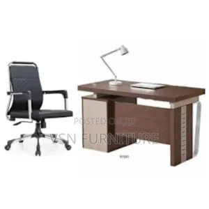 Office Work Desk and Chair