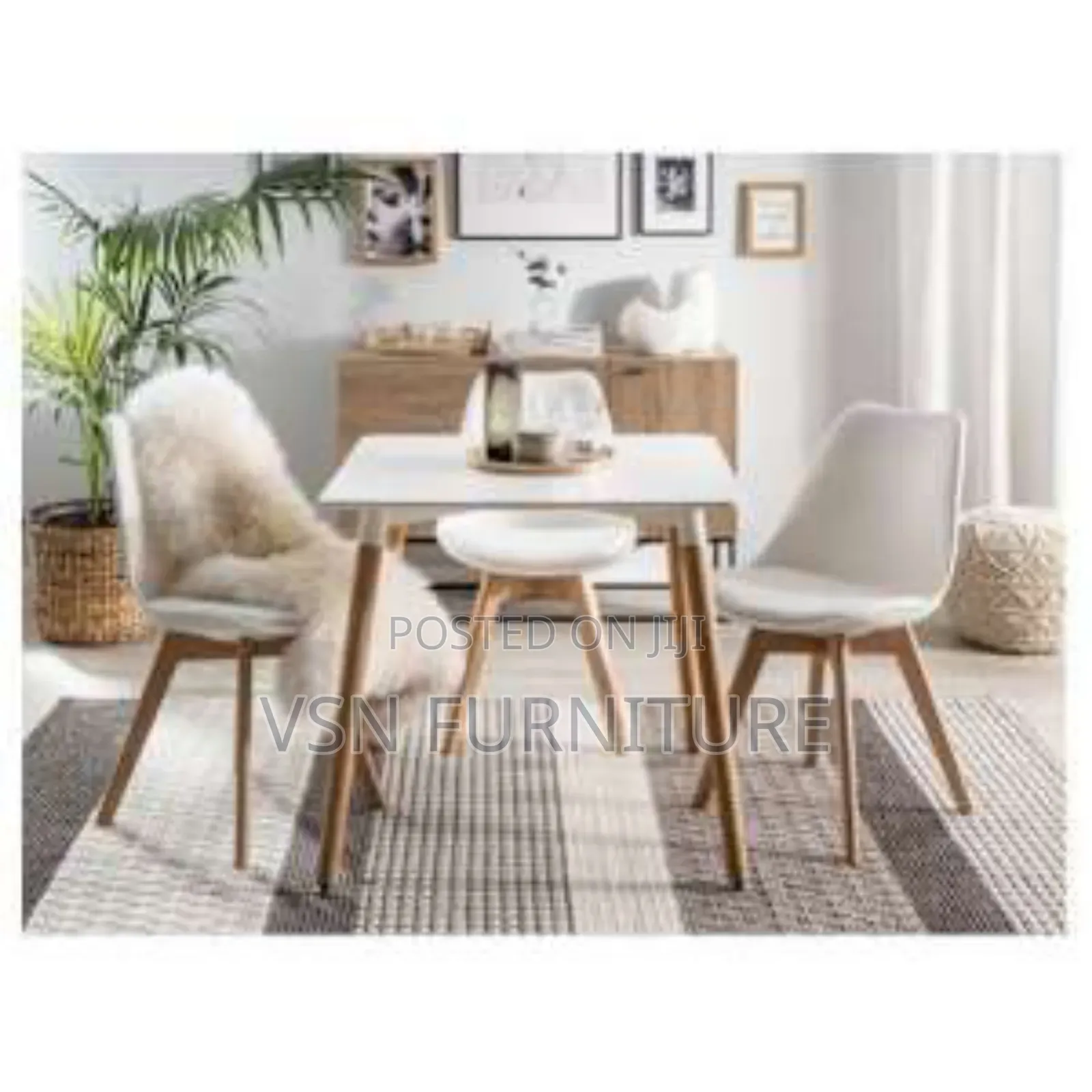 Dinning Table With Three Chairs