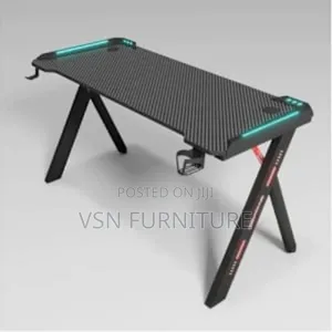 Office Gaming Desk With Led Light 1.2 Meter