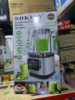 Sokany Digital Professional Commercial Blender Sk-03024